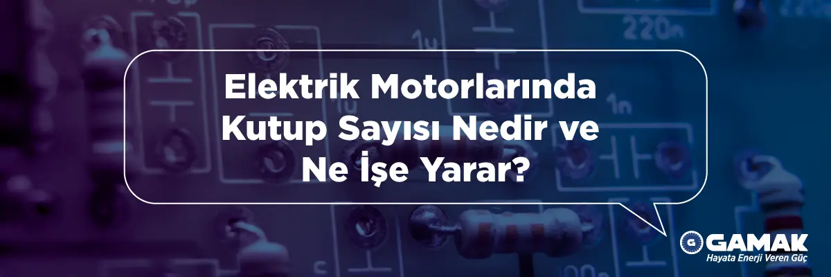 Elektrik Motorlarında Kutup Sayısı Nedir ve Ne İşe Yarar?