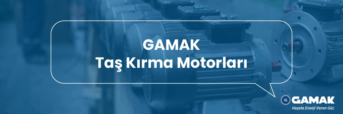 GAMAK Taş Kırma Motorları